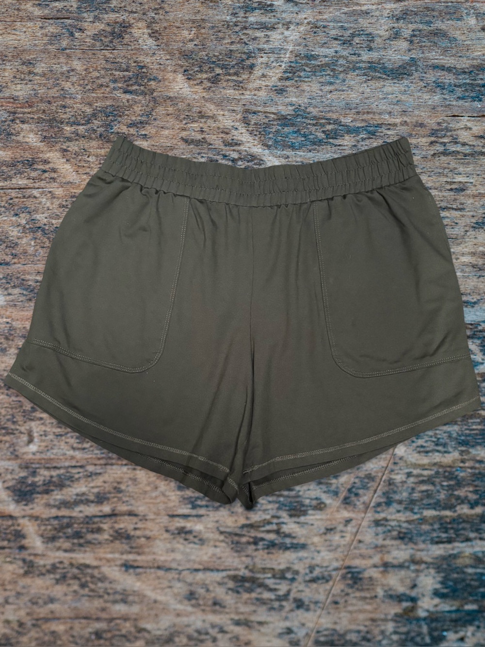 All in Motion Women's Athletic Shorts - Olive Green - Size M - Picture 2 of 8